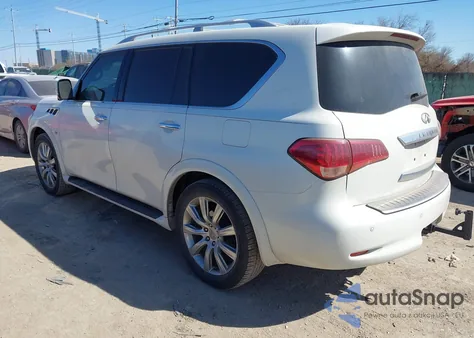 2014 Infiniti Qx80 from USA, damaged, VIN JN8AZ2NF3E9555387